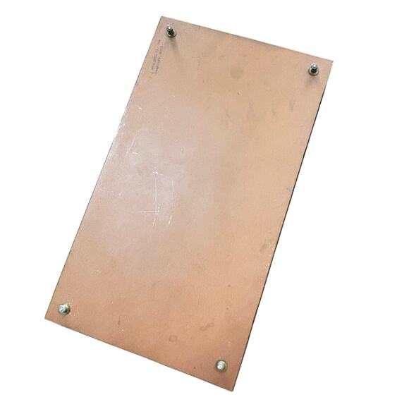 Vintage mirror vanity tray lucite rod gallery gold hardware mid century modern - Picture 6 of 9